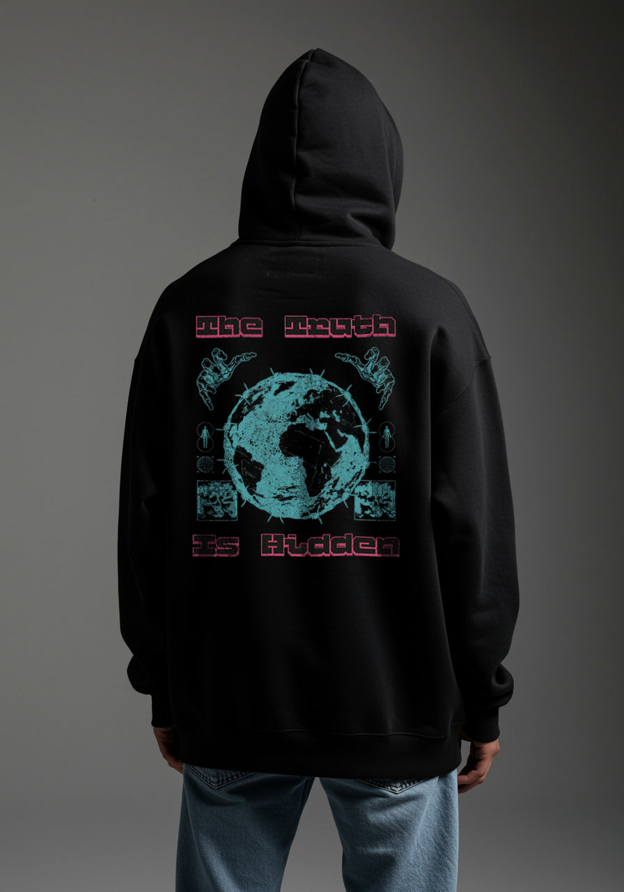 The Truth Is Hidden Oversized Hoodie
