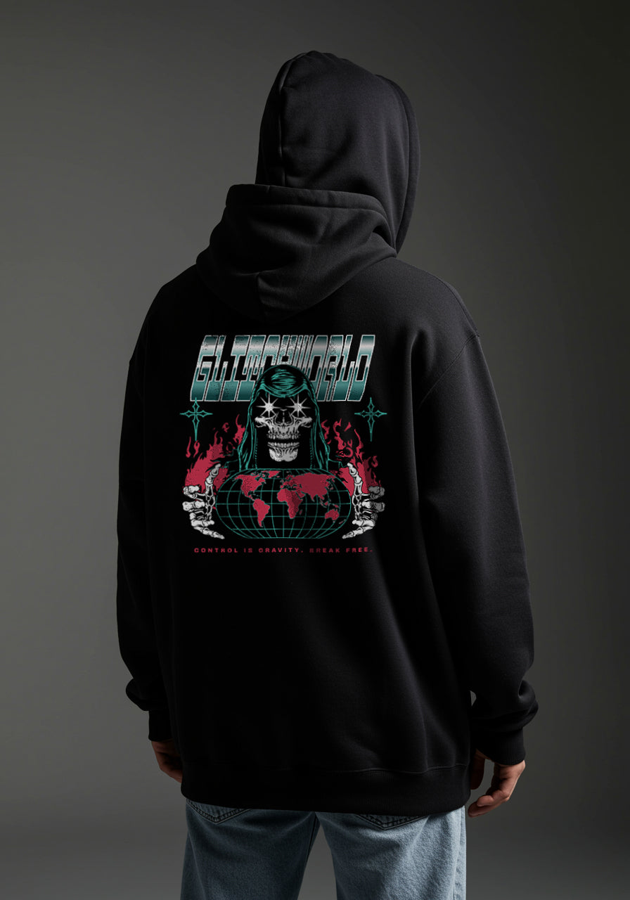 Glitchworld Oversized Hoodie