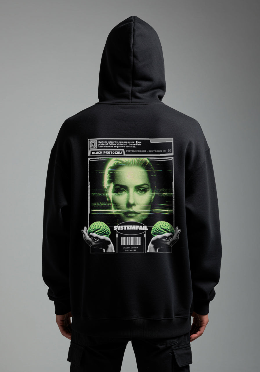 Systemfail Oversized Hoodie