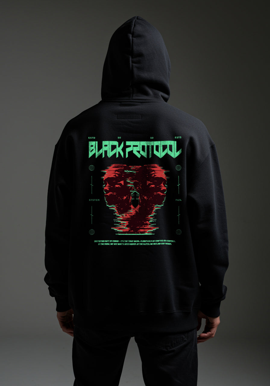 Distortion Oversized Hoodie