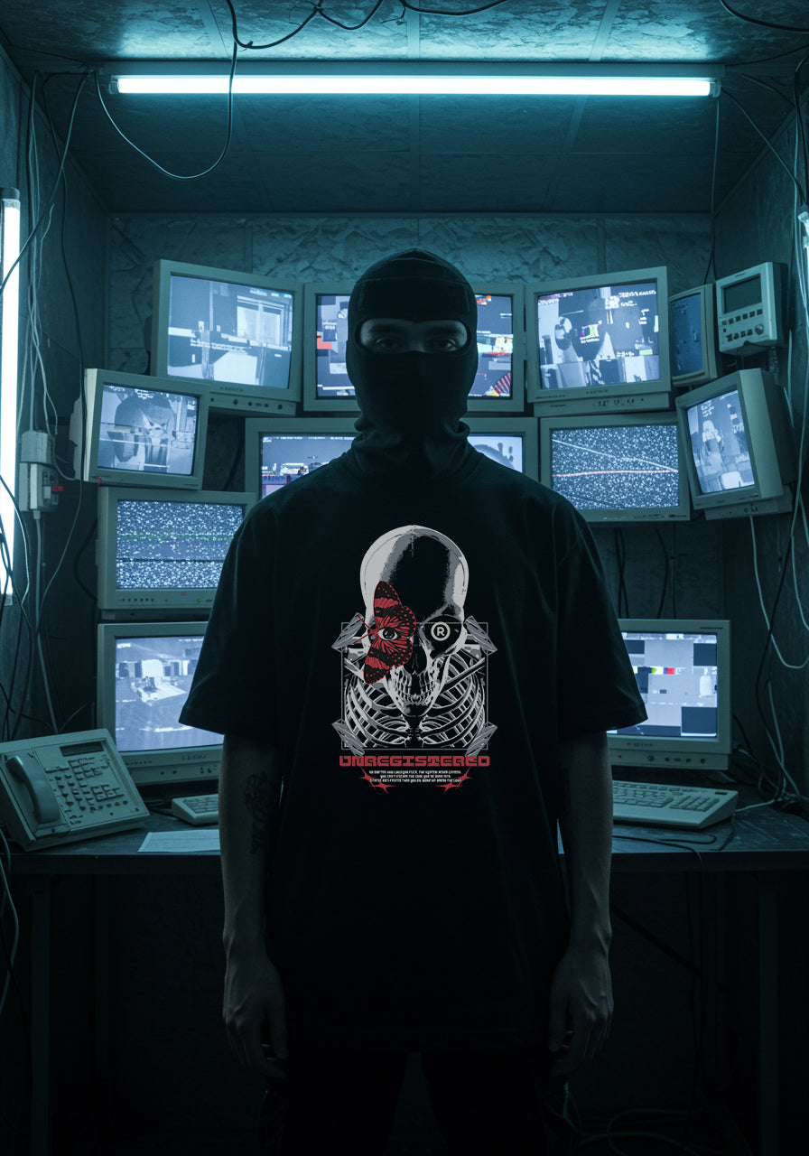 Unregistered Oversized Shirt - Frontprint